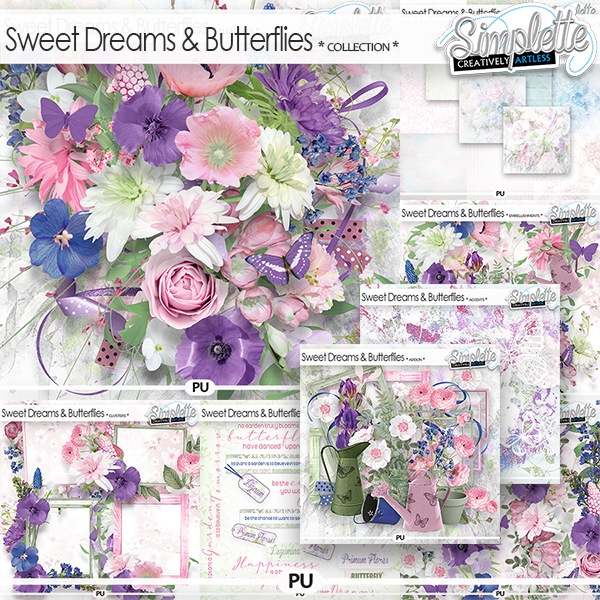 Sweet Dreams and Butterflies (collection) by Simplette