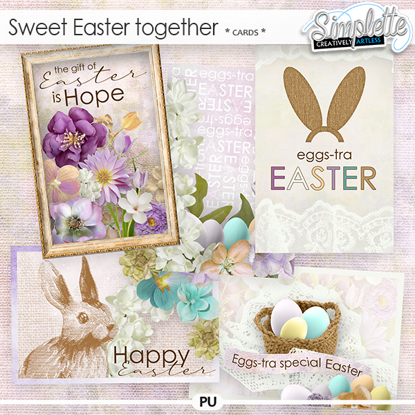 Sweet Easter Together (cards) by Simplette