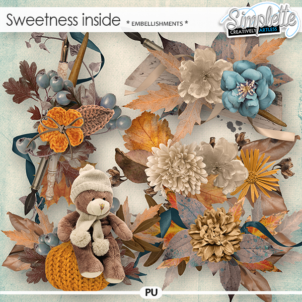 Sweetness inside (embellishments) Sweetness inside (embellishments)