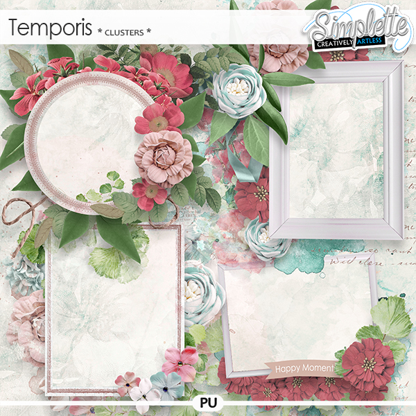 Temporis (clusters) by Simplette | Oscraps