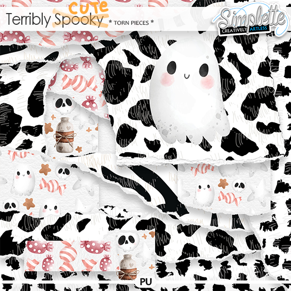 Terribly Cute (torn pieces) by Simplette