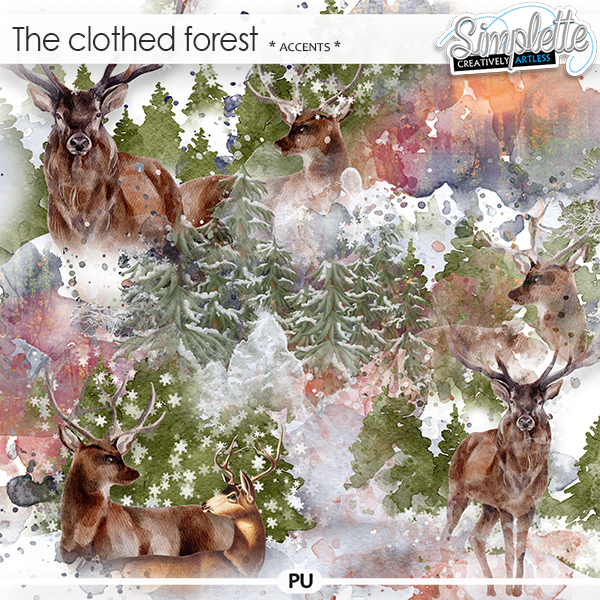 The clothed Forest (accents) by Simplette