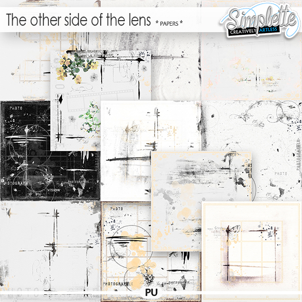 The other side of the lens (papers) by Simplette