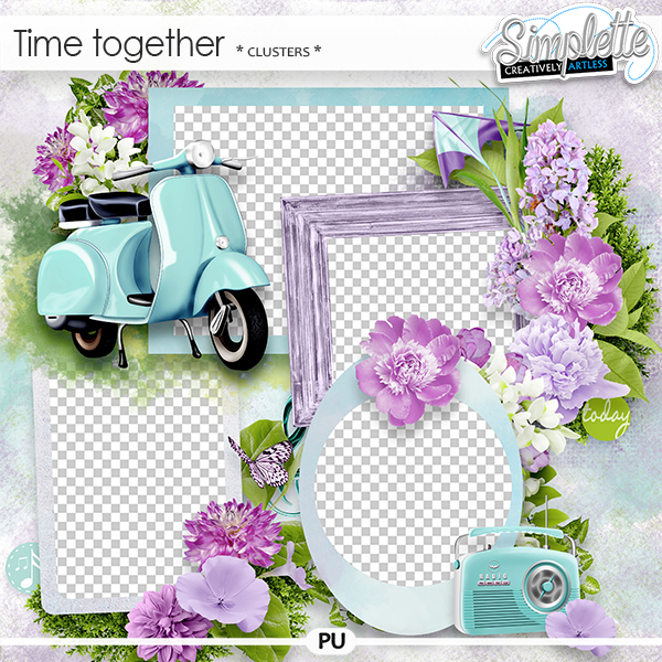 Time Together (clusters) by Simplette