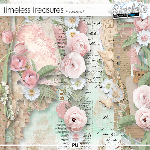 Timeless Treasures (borders) by Simplette