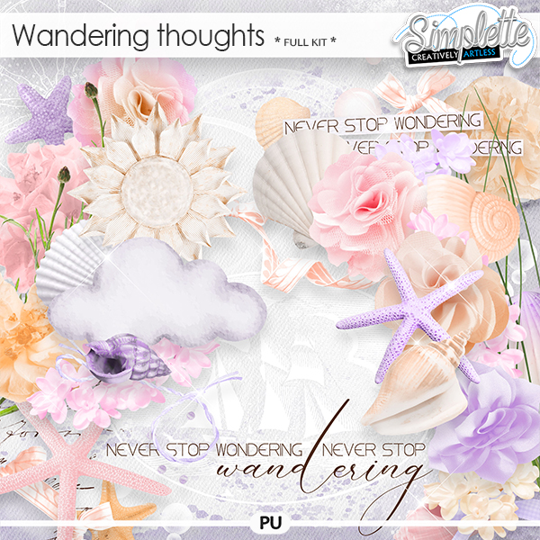 Wandering Thoughts (full kit) by Simplette