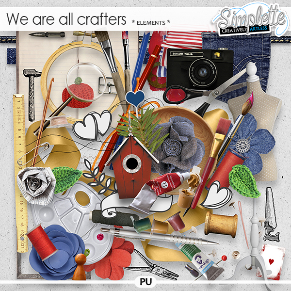 We are all crafters (elements) by Simplette