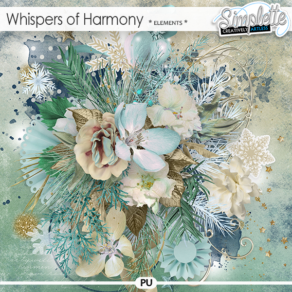 Whispers of Harmony (elements) by Simplette