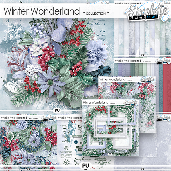 Winter Wonderland (collection) by Simplette | Oscraps