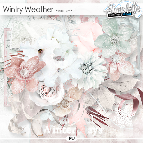 Wintry Weather (full kit) by Simplette | Oscraps