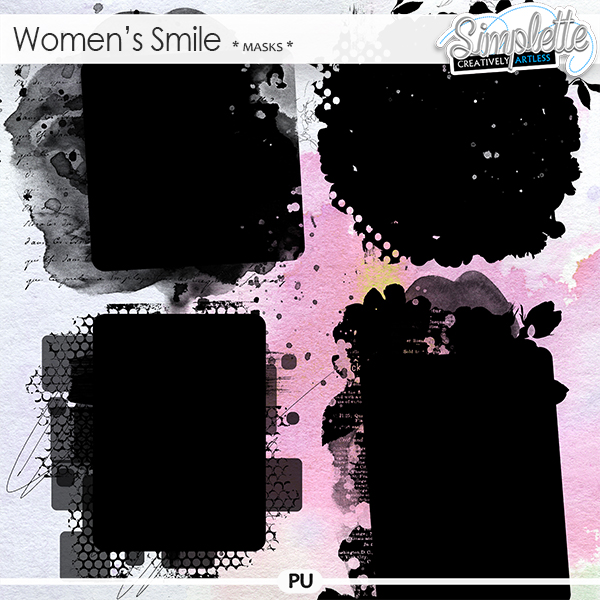 Women's Smile (masks) by Simplette