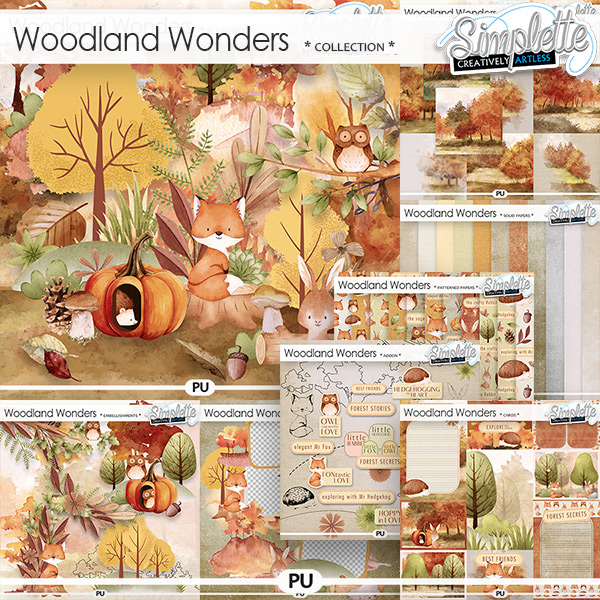 Woodland Wonders (collection) by Simplette