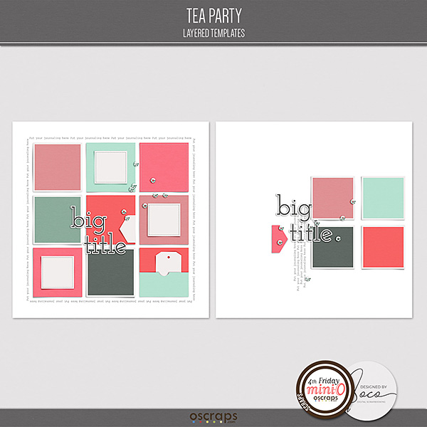tea party templates
