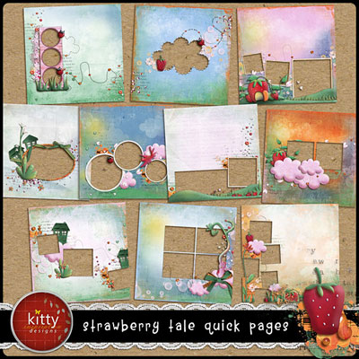 Strawberry Tale Quick Pages