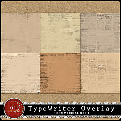 Type Writer Overlay CU