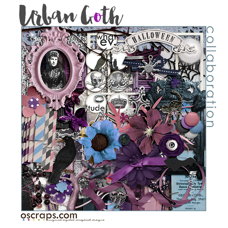 Urban Goth :: An Oscraps 2015 Collaboration