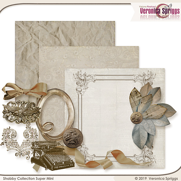 Shabby Chicness Mini Kit