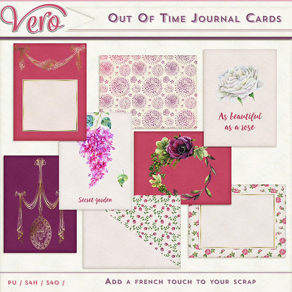 Out of Time Journal Cards by Vero Out of Time Journal Cards by Vero