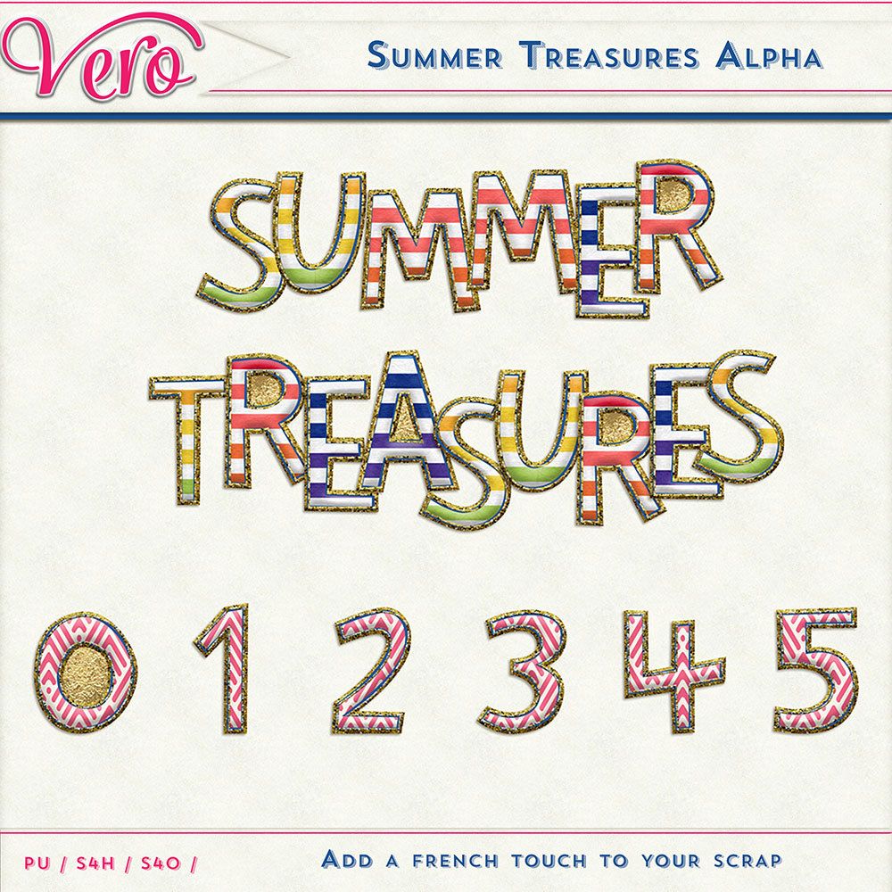 Summer Treasures Alpha by Vero Summer Treasures Alpha by Vero
