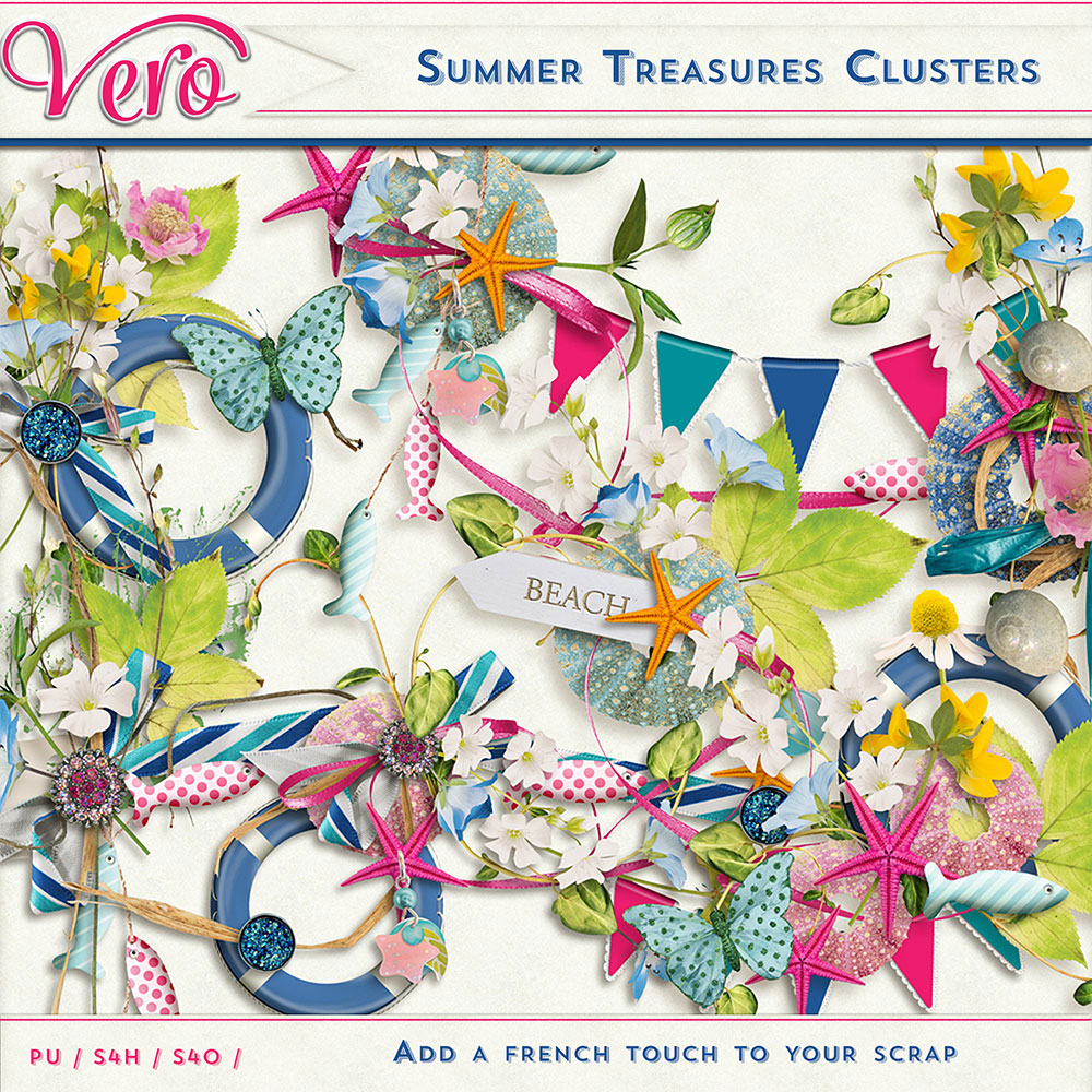 Summer Treasures Clusters by Vero Summer Treasures Clusters by Vero