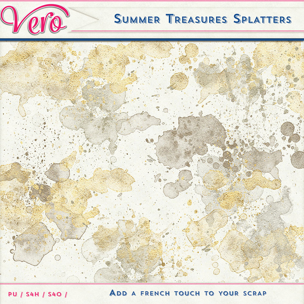 Summer Treasures Splatters by Vero Summer Treasures Splatters by Vero