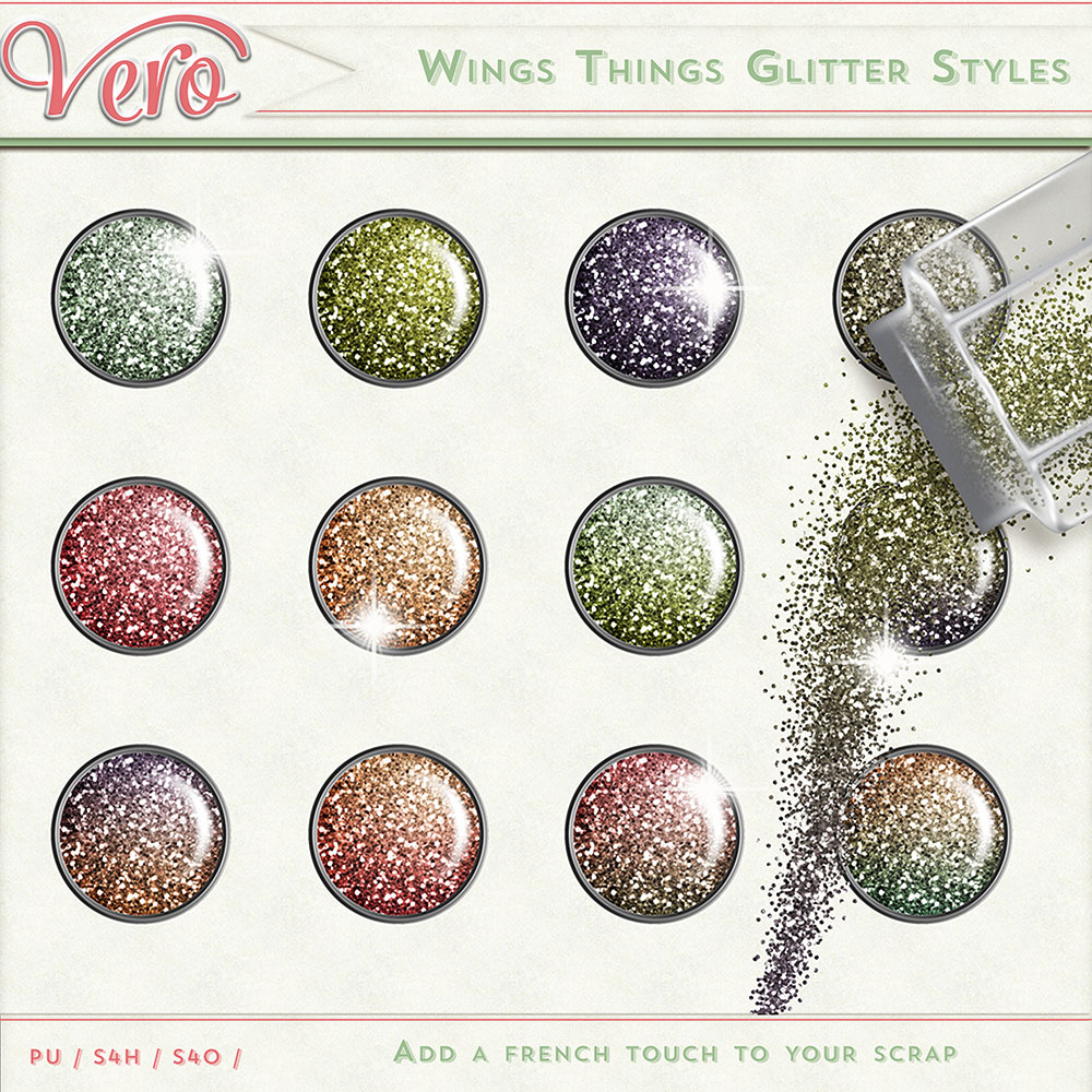 Wings Things Glitter Styles by Vero Wings Things Glitter Styles by Vero