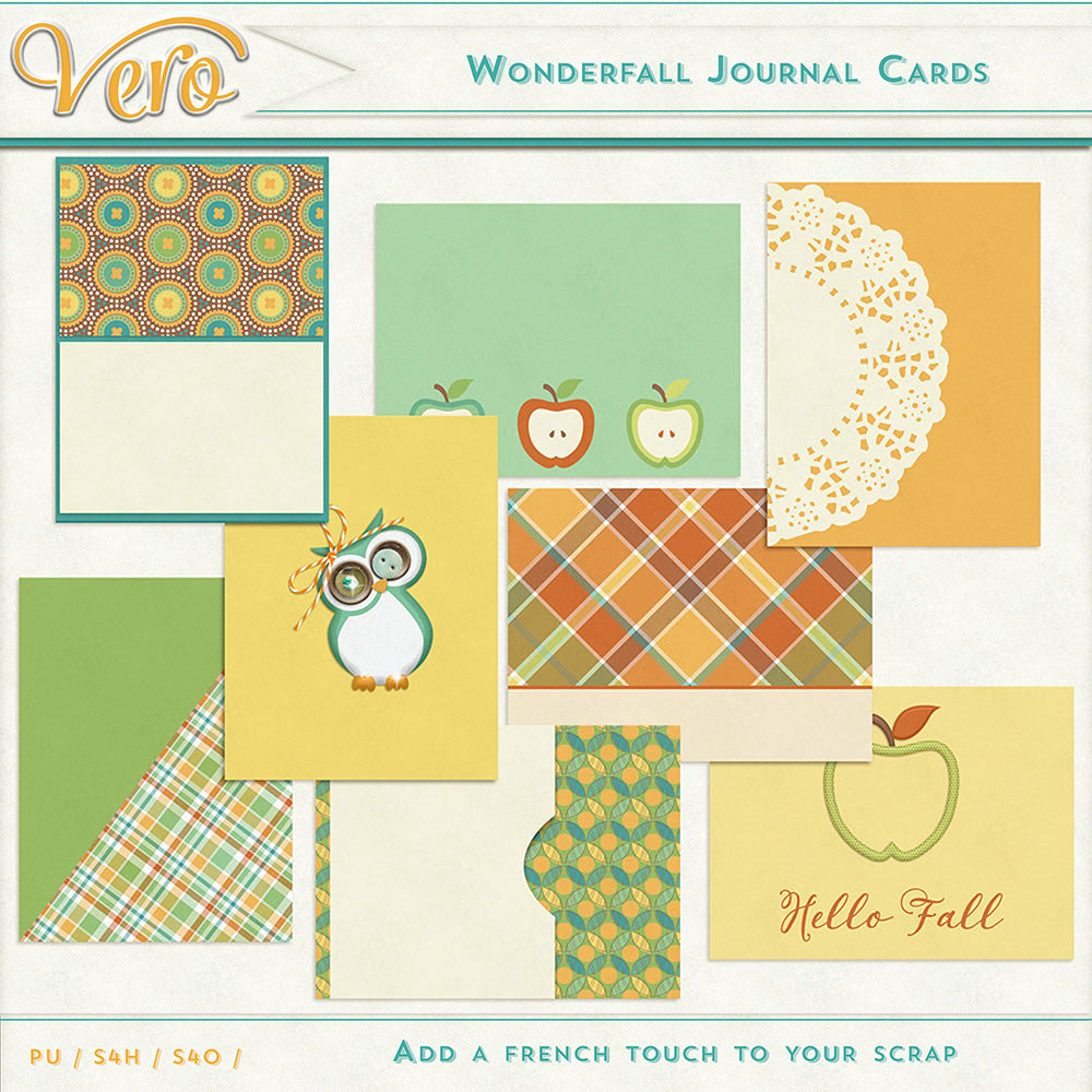 Wonderfall Journal Cards by Vero Wonderfall Journal Cards by Vero
