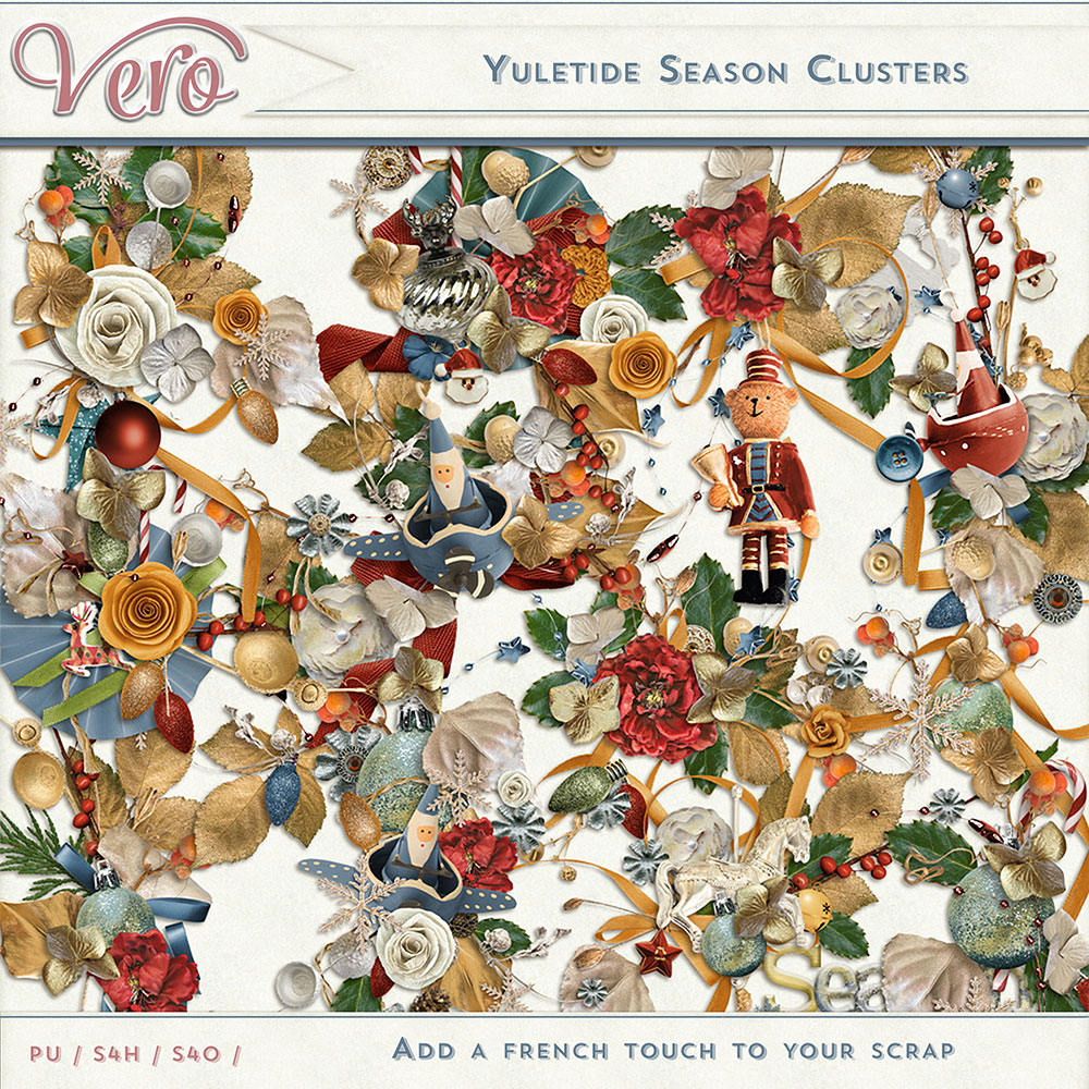 Yuletide Season Clusters by Vero Yuletide Season Clusters by Vero