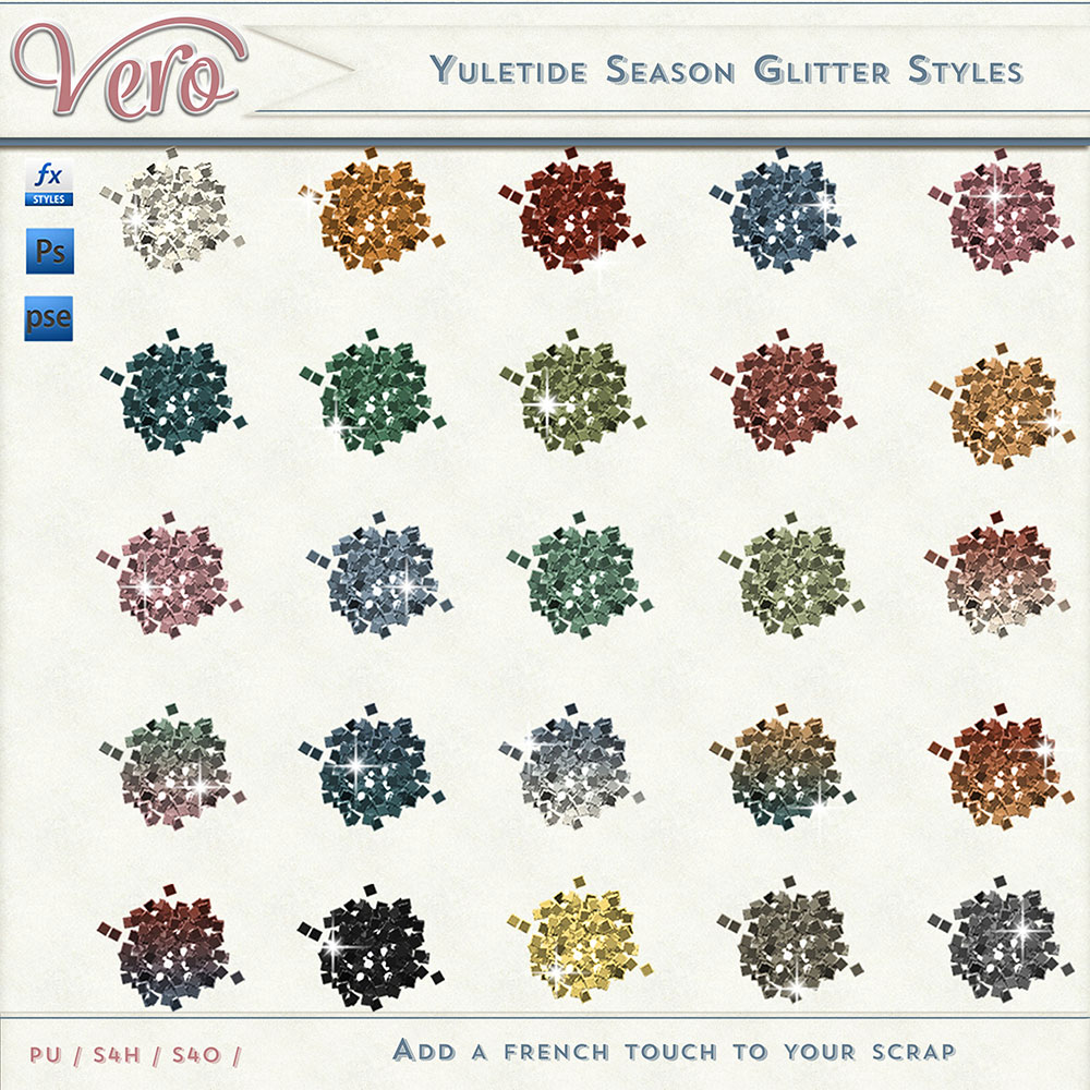 Yuletide Season Glitter Styles by Vero Yuletide Season Glitter Styles by Vero