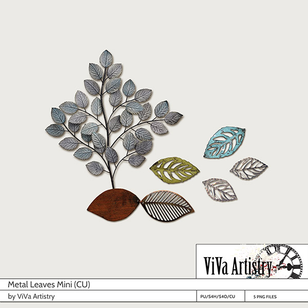 Metal Leaves Mini (CU)