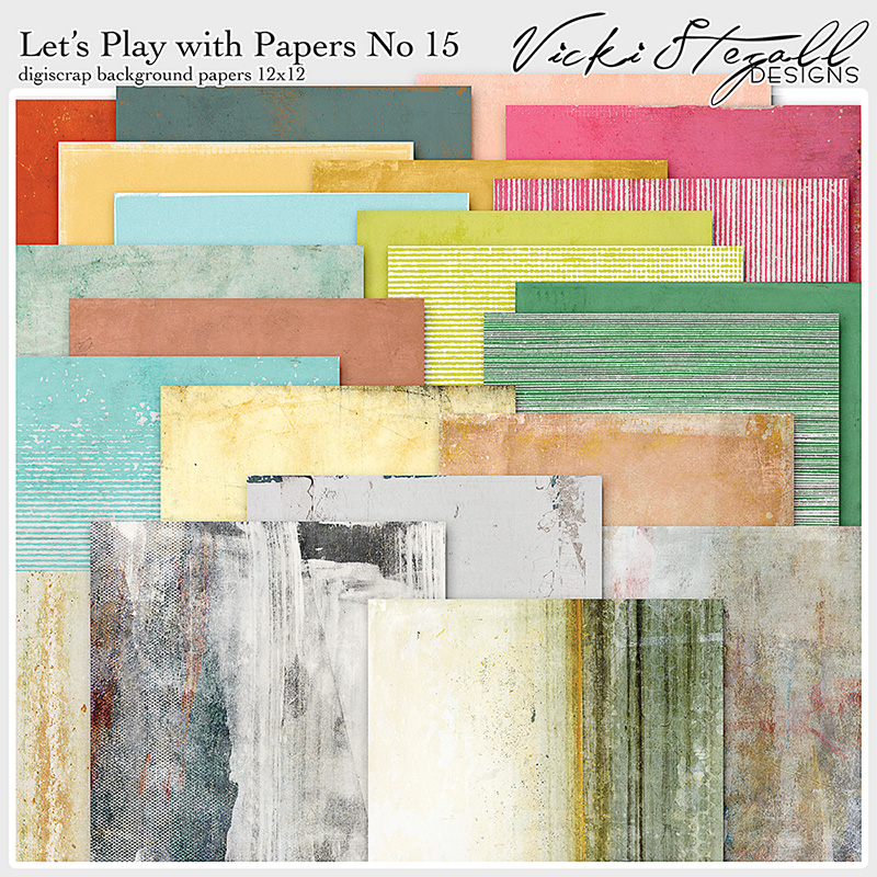 Let's Play with Backgrounds No 15 Papers