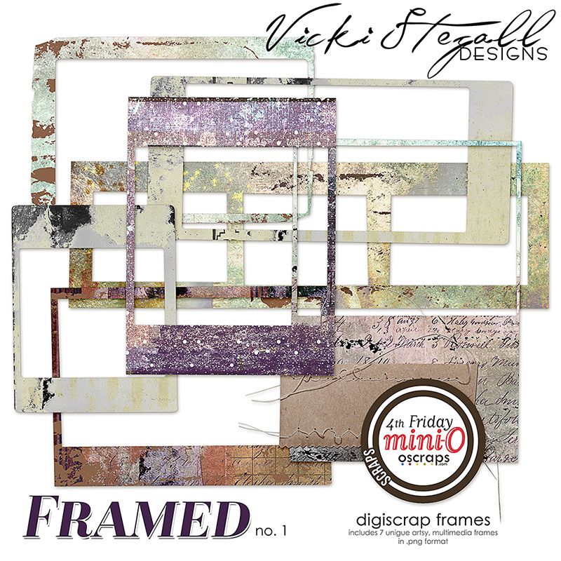 Breathe Artsty Scrapbook Frames