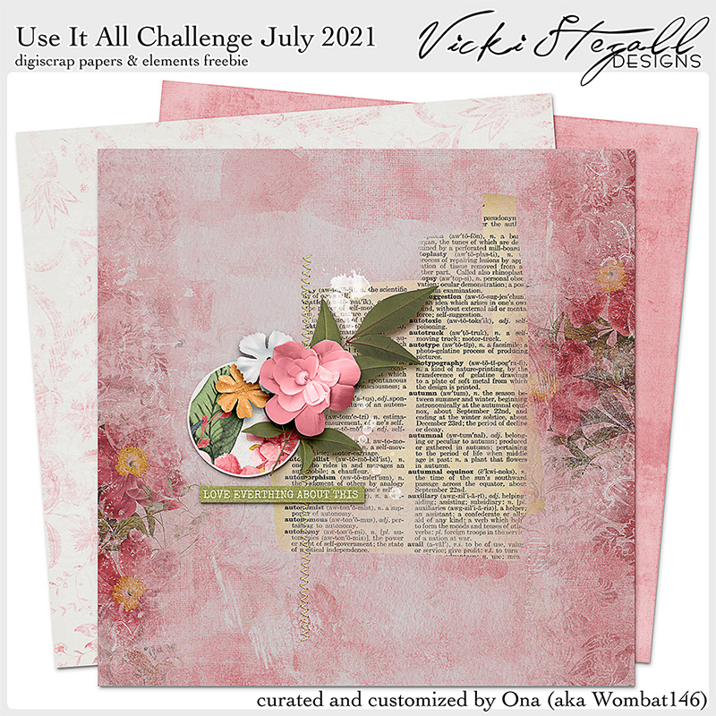 Use it All Challenge for July 2021