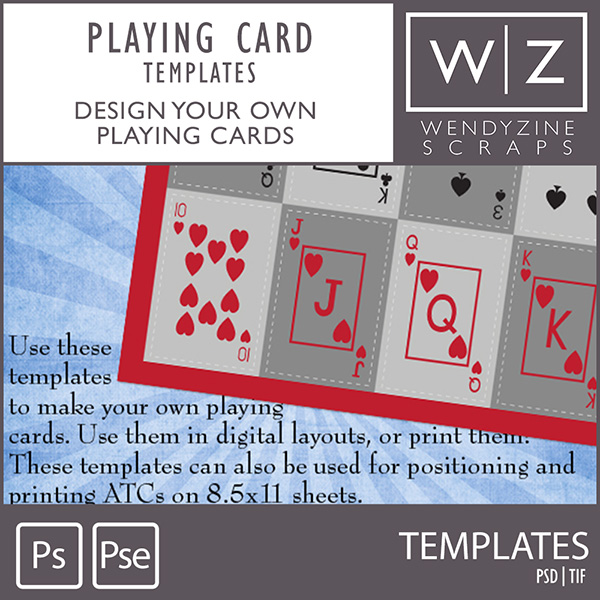 TEMPLATE: Playing Cards