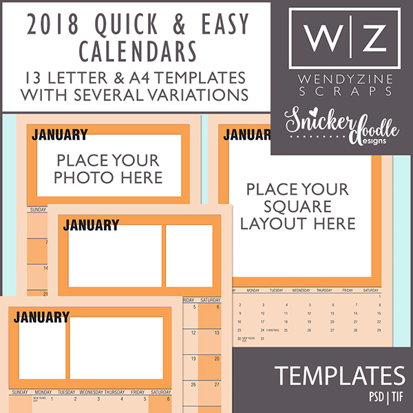 easy calendars