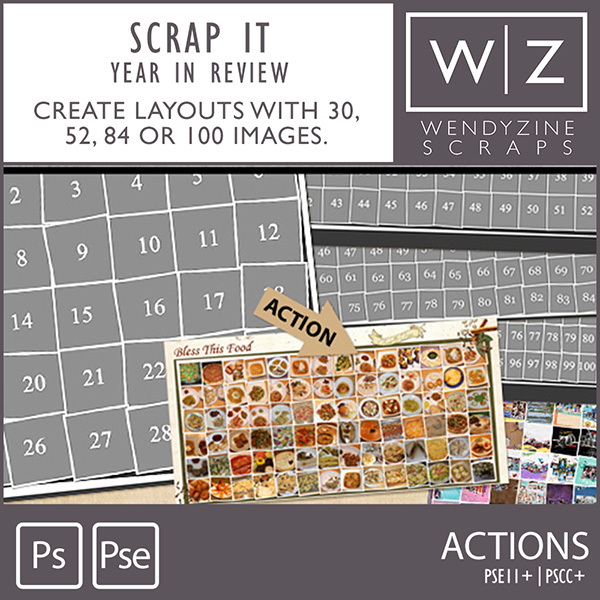 ACTION: Scrap It Collection {Year In Review}