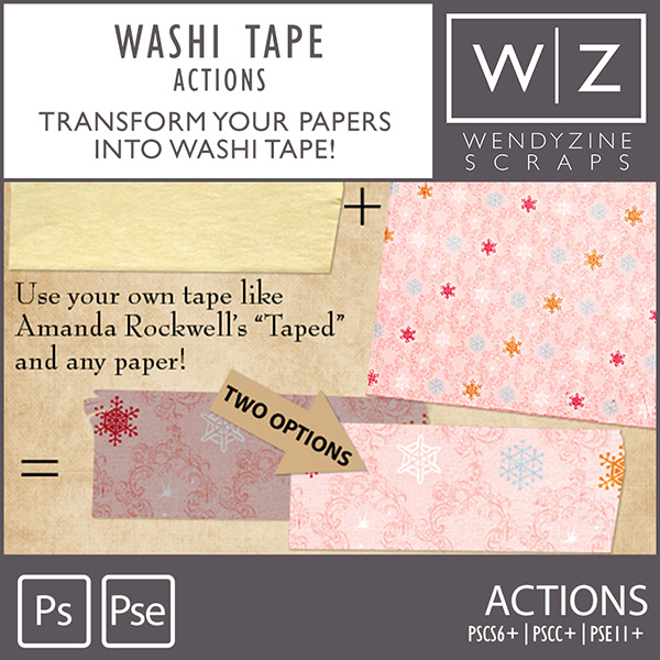 ACTION: Washi Tape It {Collab}
