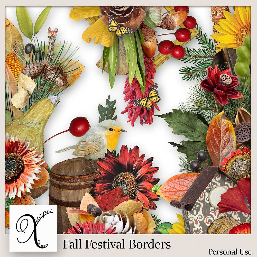 Fall Festival Borders