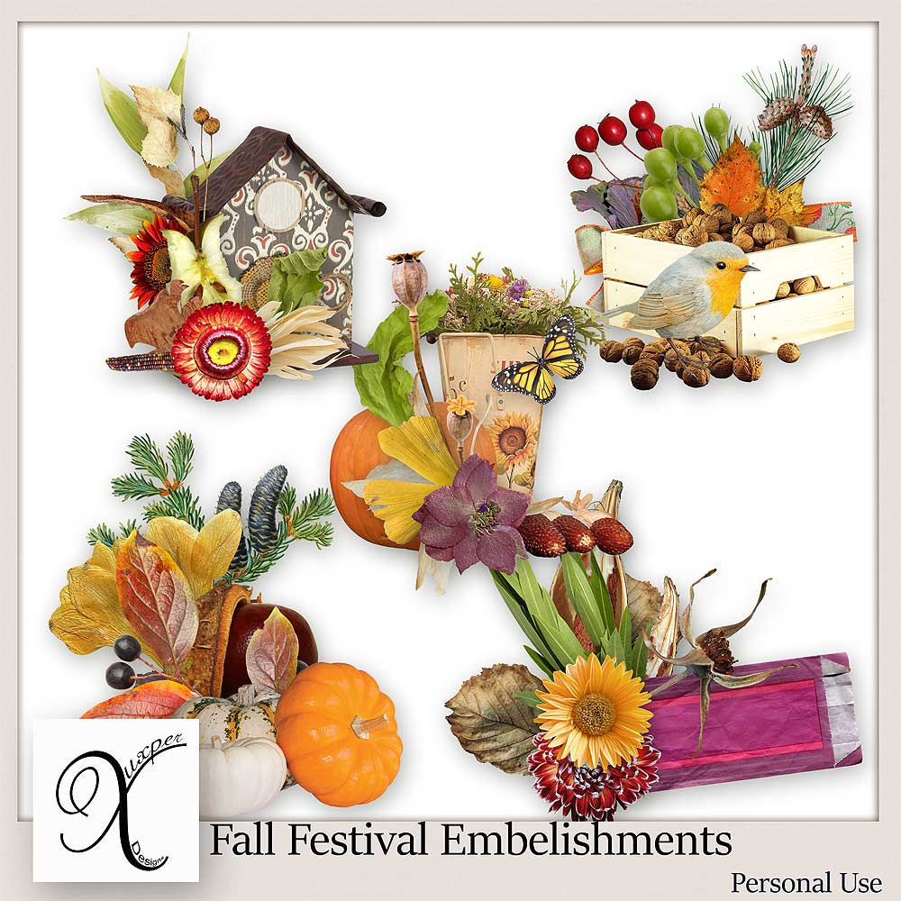 Fall Festival Embellishments