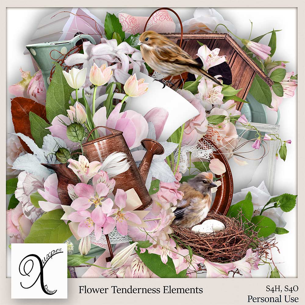 Flower Tenderness Elements