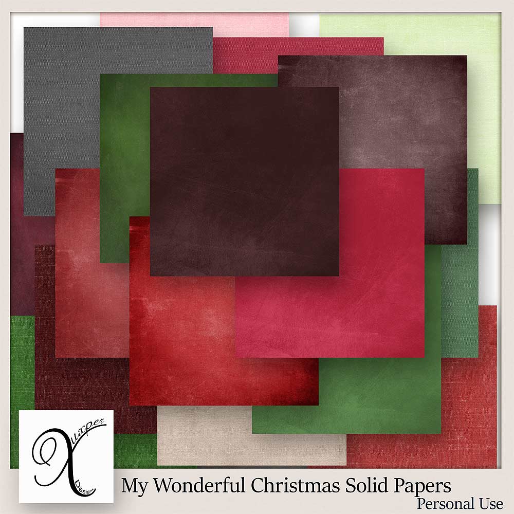 My Wonderful Christmas Cardstock