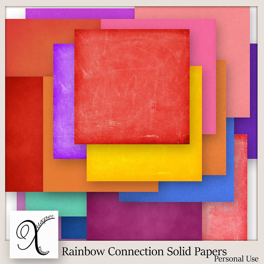 Rainbow Connection Cardstock