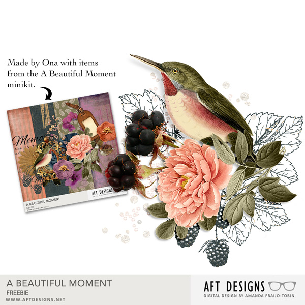 A Beautiful Moment Freebie by AFT Designs