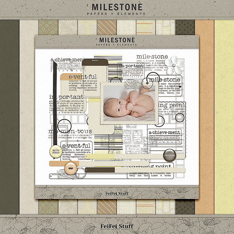Milestone by FeiFei Stuff