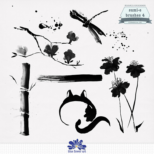 CU/PU sumi-e Brushes 4 CU/PU sumi-e Brushes 4