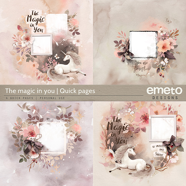 The magic in you - Quick pages