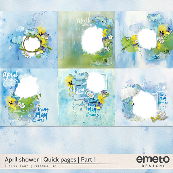 April shower - Quick pages - part1