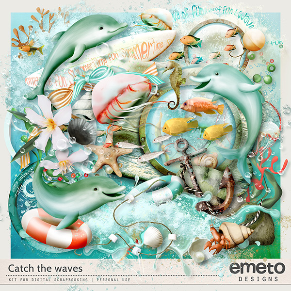 Catch the waves by emeto designs