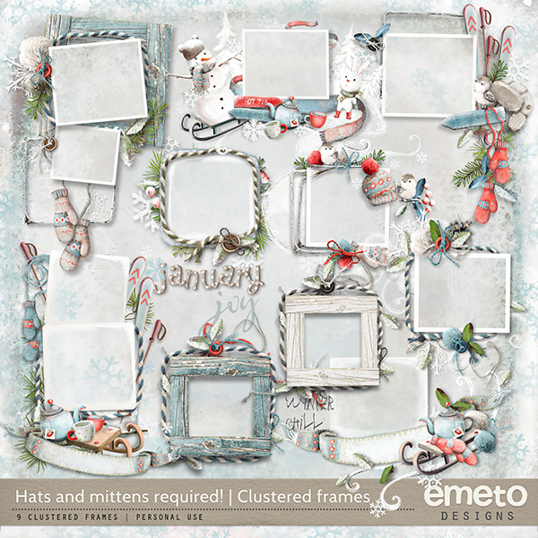 Hats And Mittens Required! - Clustered frames