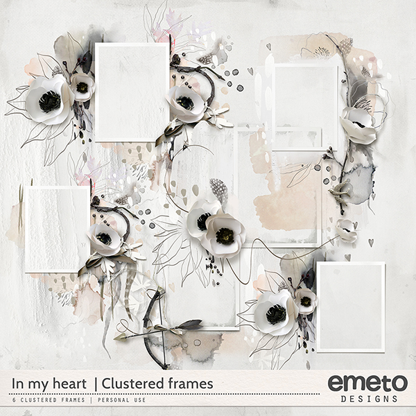In my heart - clustered frames